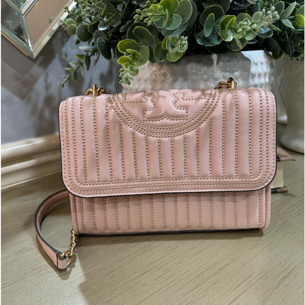 Tory Burch Fleming studded bag.